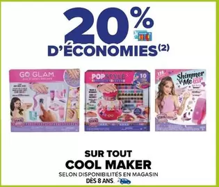 Cool Maker - Sur Tout offre sur Carrefour