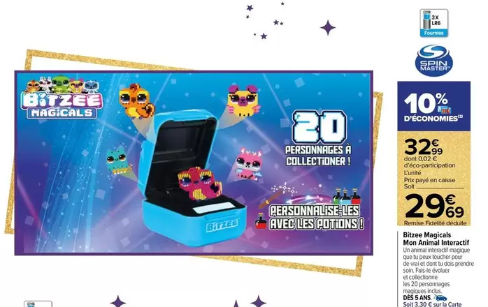 Vrai - Biste Magical offre à 29,69€ sur Carrefour