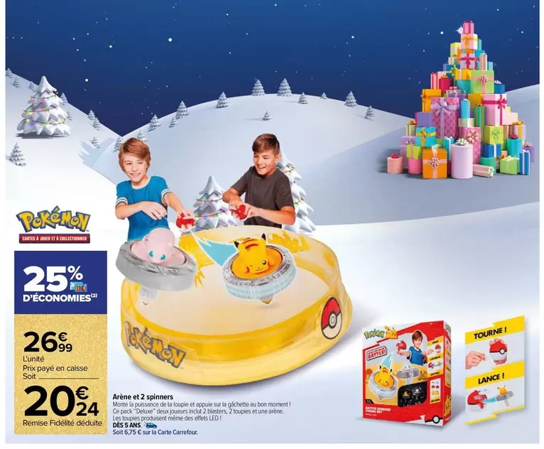 Deluxe - Pokemon - Abrive 24 À Réfienne offre à 20,24€ sur Carrefour