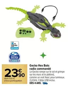 Vrai - Gecko - Hex Bots Radio Commandé offre à 23,9€ sur Carrefour Drive