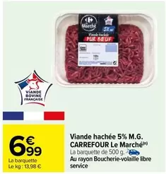 Carrefour - Viande Hachée 5% M.g. Le Marché