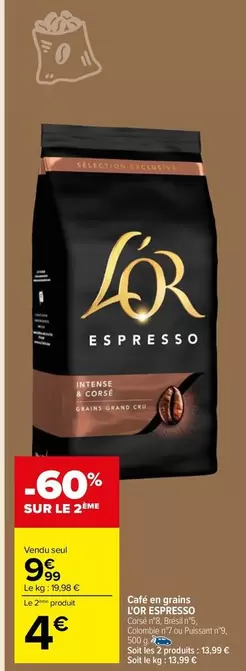 L'Or Espresso - L'Or - Café En Graisse