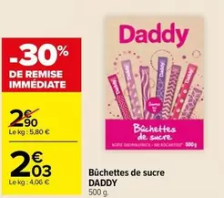 Daddy - Bûchettes De Sucre