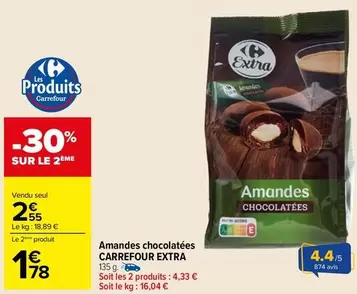 Carrefour - Amandes Chocolatées