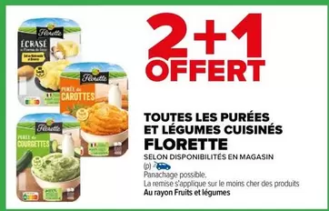 Florette - Découvrez Nos Purées et Légumes Cuisinés Savoureux