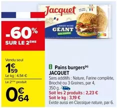 jacquet - pains burgers