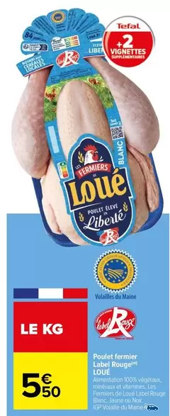 Loué - Poulet fermier tablets