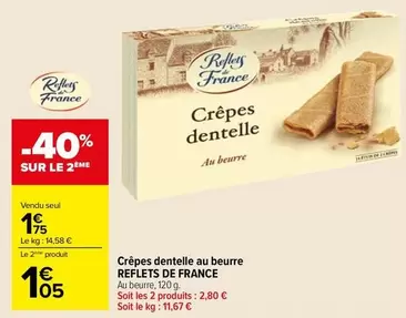 Reflets de France - Crêpes Dentelle Au Beurre