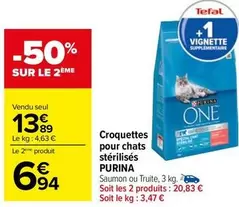 purina - croquettes pour chats stérilisés