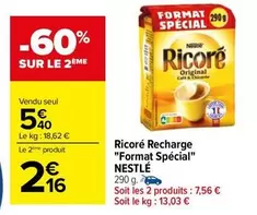 Ricore Recharge "format Spécial"