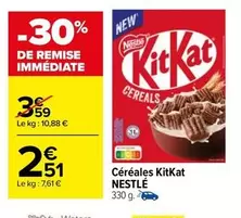 nestlé - céréales kitkat