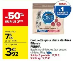 Purina Bifensis : Croquettes pour Chats Stérilisés - Nutrition optimale et formule spécifique pour maintenir la santé de votre félin.