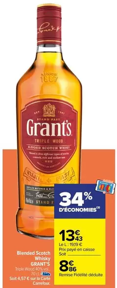 Grant's - Blended Scotch Whisky