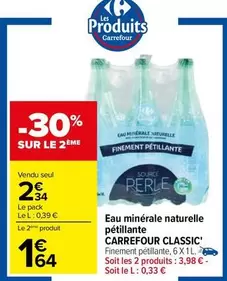 Carrefour - Eau Minérale Naturelle Pétillante