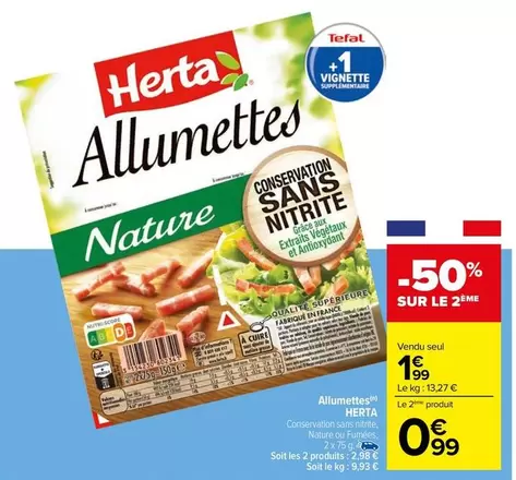 herta - allumettes