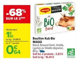 Maggi - Bouillon Kub Bio