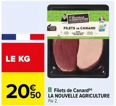 la nouvelle agriculture - filets de canard