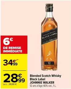 Johnnie Walker - Blended Scotch Whisky Black Label