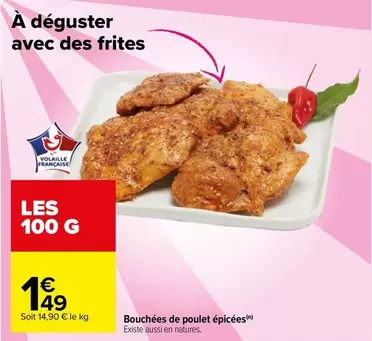 Bouchées De Poulet Épicées