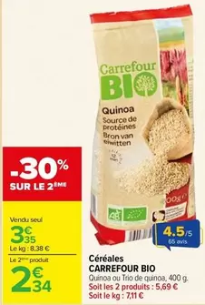 Carrefour - Céréales Bio