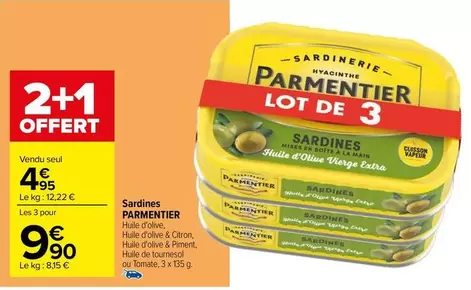 Parmentier - Sardines