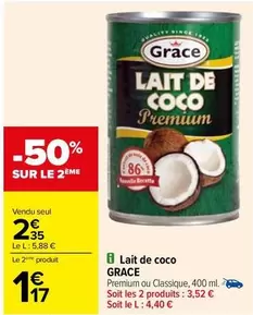 Grace - Lait De Coco