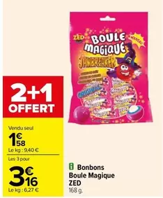 Zed - Bonbons Boule Magique