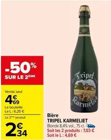 tripel karmeliet - bière