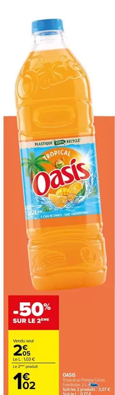 Oasis - Lessive Liquide Mais's