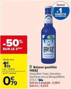 Tefal - Freez - Boisson Gazéifiée