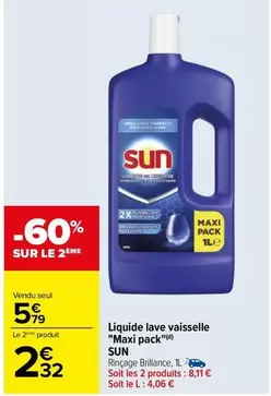 Sun - Liquide Lave Vaisselle "maxi Pack"