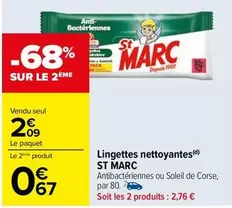 St marc - Lingettes Nettoyantes