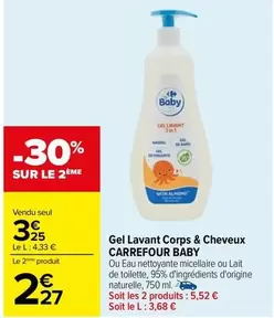 Carrefour - Gel Lavant Corps & Cheveux