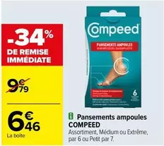 Compeed - Pansements ampoules