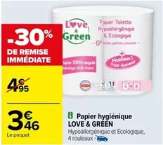 Love & Green - Papier Hygiénique