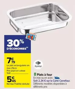 carrefour - plats à four