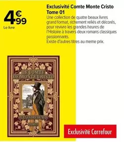 Carrefour - Comte Monte Cristo Tome 01