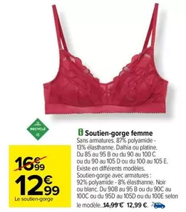 soutien-gorge femme