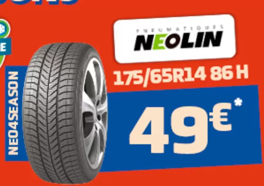 Neolin - 175/65R14 86 H offre à 49€ sur SiliGom