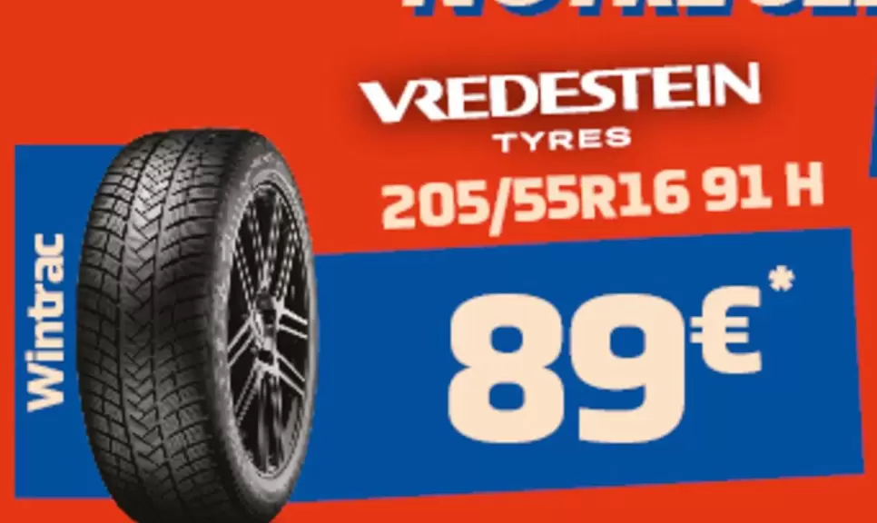 Vredestein - 205/55R16 91 H offre à 89€ sur SiliGom