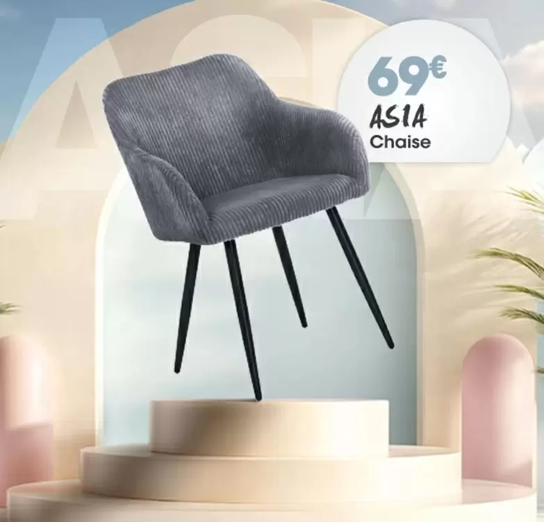 Chaise offre à 69€ sur Basika