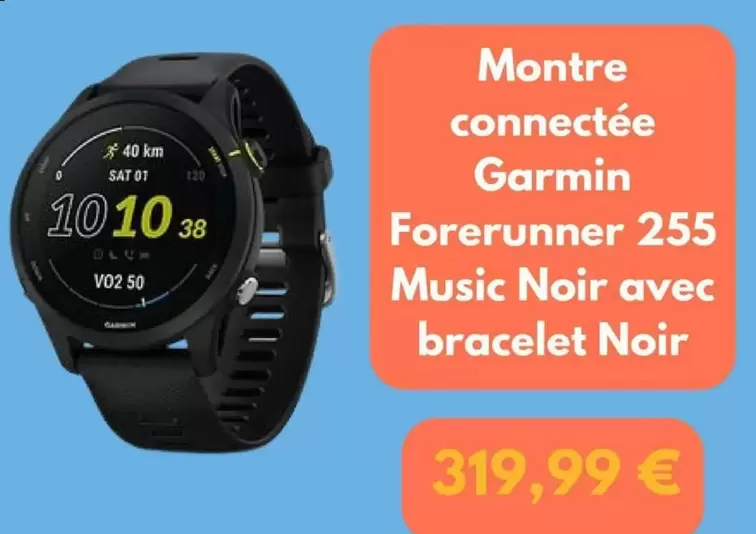 Garmin - Montre Connectée offre à 319,99€ sur Fnac