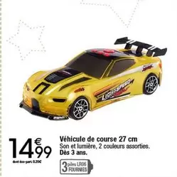 Véhicule De Course  offre à 14,99€ sur Migros France