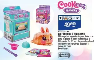 La Fabrique À Pâtisserie offre à 49,99€ sur Migros France