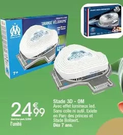 Stade 3D - Om offre à 24,99€ sur Migros France