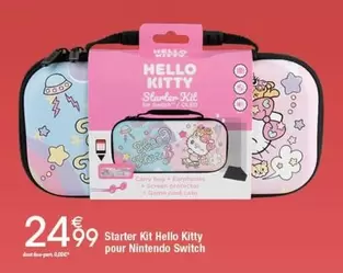 Nintendo - Starter Kit Hello Kitty Pour Switch offre à 24,99€ sur Migros France