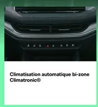 Climatisation Automatique Bi-zone Climatronic offre sur Škoda