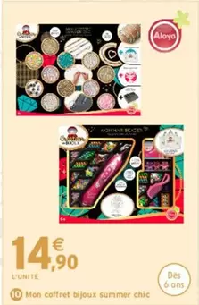 Mon -  Coffret Bijoux Summer Chic offre à 14,9€ sur Intermarché Hyper