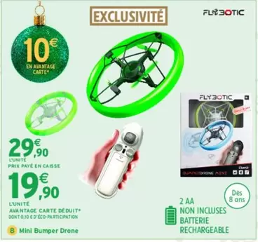 Flot-Botic - Mini Bumper Drone offre à 29,9€ sur Intermarché Hyper