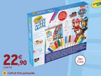 Crayola - Coffret Pat Patrouille offre à 22,9€ sur Intermarché Hyper